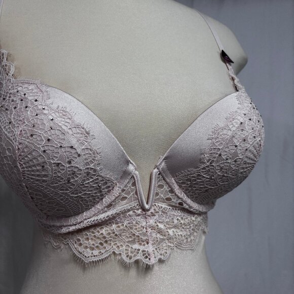 Blush Pink Push Up Bra, 34C NEW with Tag, La Senza - Picture 3 of 11
